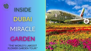 💐Inside Dubai Miracle Garden 2024: The World's Largest Flower Garden Tour