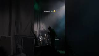 Fan Throws Their Bra On Stage & Cench Catches It 🤣 #centralcee #shorts #viral #fyp