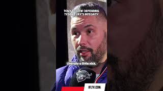 Tony Bellew Defends Tyson Fury!