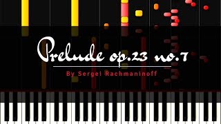 (HD)Prelude op.23 no.7 // Sergei Rachmaninoff