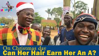 CHRISTMAS ON THE STREET.Teacher Mpamire On the street