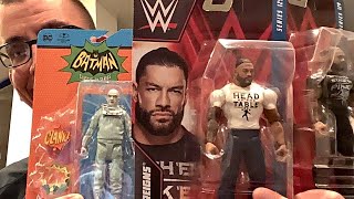 McFarlane Toys Mr. Freeze Action Figure & Matel WWE Roman Reigns Action Figures Review!