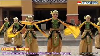 Tarian LENCIR KUNING _ oleh Komunitas artis seniman tari Kabupaten Tuban.