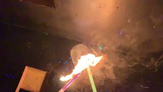 Chemical Fire Experiment with Glow Sticks