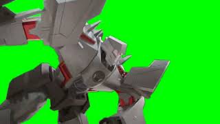 Megatron Punches Something (Green Screen)