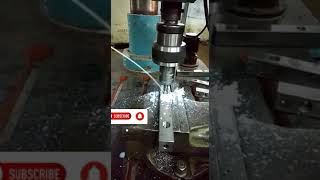 ss 316 tapping in radial drilling machine