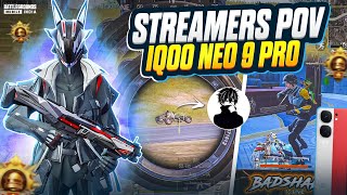 RavenX VS  Pro Streamers Ft. Bixi Op 🔥 BGMI Conqueror Lobby | IQOO NEO 9 PRO BGMI TEST 🔱