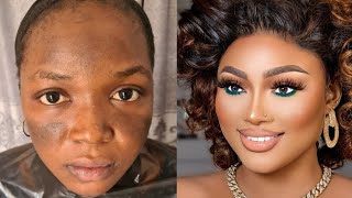 VIRAL ☝️😱 BOMB 💣🔥 BRIDAL GELE AND MAKEUP TRANSFORMATION |  MAKEUP TORTURIAL 2013