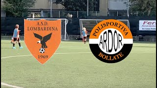 14/9/2019: Lombardina - Ardor Bollate [1a partita]