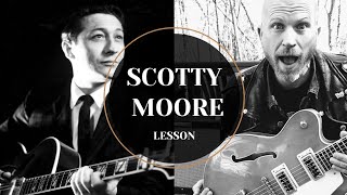 SCOTTY MOORE - Guitar Lesson - I DON'T CARE IF THE SUN DON'T SHINE - ELVIS PRESLEY