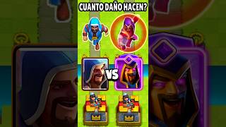 MAGO EVOLUCIONADO vs NORMAL | COMPARACION | #clashroyale