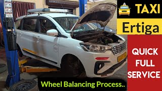 Ertiga Servicing | Maruti Suzuki Ertiga | New Ertiga #wheels #taxi #repairs #service #car #goa #new