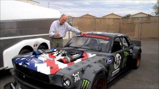 Peter Brock compares Ken Block's Hoonicorn to the original Shelby GT350s