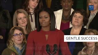 Michelle Obama on Overcoming Hopelessness (Gentle Success) Subbed