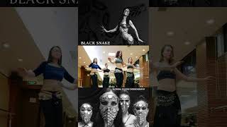 Learn BLACK SNAKE, a Tribal Fusion Choreography  #dance #fusionbellydance #bellydance #tribalfusion