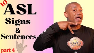 10 *NEW* ASL Signs and Sentences (Part 4) |  American Sign Language  |  ASL Lessons  |  Signing