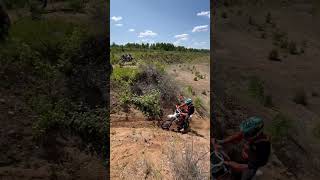 Саша лютый жёстко долбит #enduro #питбайки #kayo