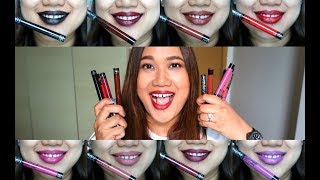 KatVonD Liquid Lipstick Collection & Lip Swatches | Fifiliciousify