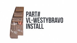 Westy Bravo - Clasico Leather Cabinet Tool Organizer Install