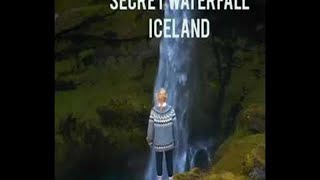 Iceland Secret waterfall | World Info and Save the Environment