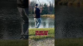 BLUE Catfish Fishing - BEST Fishing Techniques!! 🎣 #shorts #fishing