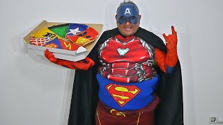 Superheroes Make Pizza