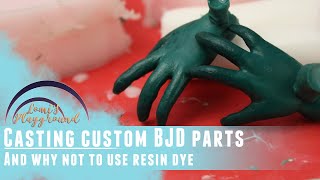 Casting custom parts for my BJD Rhyllyn