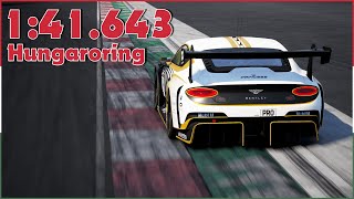 Assetto Corsa Competizione - Bentley Hungaroring Hotlap Time Trial Jardier