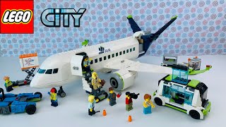 LEGO City - Passagierflugzeug - Passenger Airplane - 60367 - Unboxing - Speed build