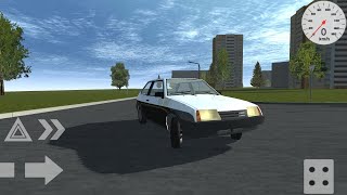 drifting a FWD VAZ 2109 with eurobeat