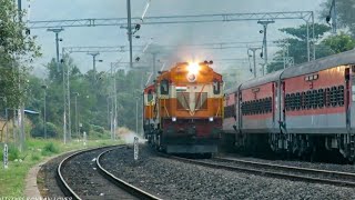 8 IN 1 Konkan Railway High Speed Train Compilation:Rajdhani+Janshatabdi+Tejas & Many More