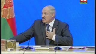 пресс-конференция Лукашенко 15.01.2013 телеверсия