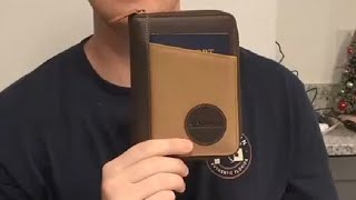 Full Review of the Polare Leather Passport Wallet!