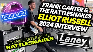 Elliot Russell Of Frank Carter & The Rattlesnakes Interview At Download 2024!