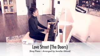 Love Street (The Doors) Easy Piano Cover with Sheet Music