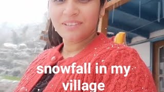 Snowfall in Himachal Pradesh