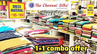 Chennai silks Diwali 🎇🪔 Chudithar Material collection/pure Cotton Organza chanderi cotton collection