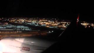 PSatB Norwegian 737 EI-FHW (Neils Henrik Abel) Landing at Barcelona-El Prat runway 25L