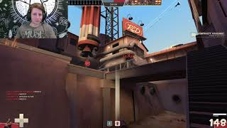 TF2 Pyro's airblast is mean.