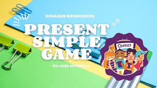 Present simple 👀 "Juego interactivo" English class 🇬🇧 - Quizizz