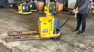 6000 Lb. Hyster #W60Z Electric Pallet Jack / Lift