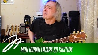 Моя новая гитара SD Custom