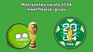 Mistrzostwa Świata 2034 Kwalifikacje i Grupy Symulacja!