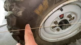 Quad Bike Wheel  Adjustment/Alignment