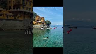 Portofino with this song 🇮🇹✨📌  #italy #portofino #city #travel #shorts #shortvideo #shorts