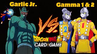 Garlic Jr.  VS Gamma 1 & 2 - DRAGON BALL SUPER CARD GAME