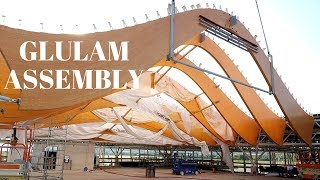 Glulam Structure Pt.2 - Primary beam structure assembly