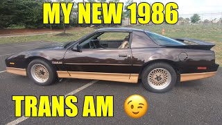 Meet My Dark Russet Metallic 1986 Pontiac Firebird Trans Am !!!