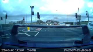 Two speeding Skoda Fabia VRS's