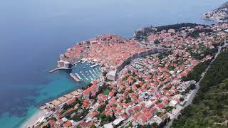 DUBROVNIK CITY FROM MOUNT SRD, CROATIA MUST SEE